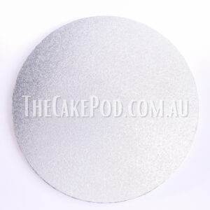 Masonite Round Silver Cake Boards