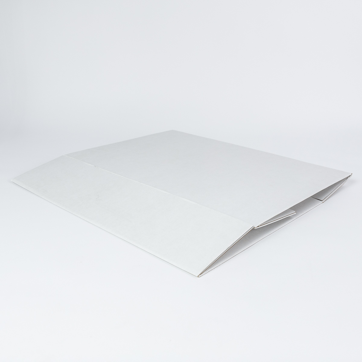 Slab cake box in heavy duty white cardboard unassembled - The Cake Pod Slab Cake Box in Heavy Duty White Cardboard Unassembled