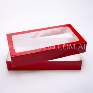 Red Cookie Box Gloss red bespoke