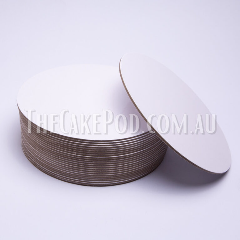 25 Pack Cardboard Round White Cake Boards Wholesale Australia