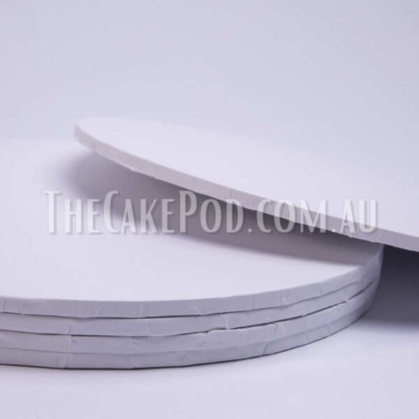 Masonite Round White Cake Board