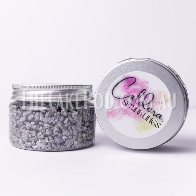 CRYSTAL SPRINKLES – Moonwalk SILVER - The Cake Pod