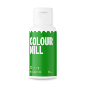 20ml bottle of ColourMill-Green food colour